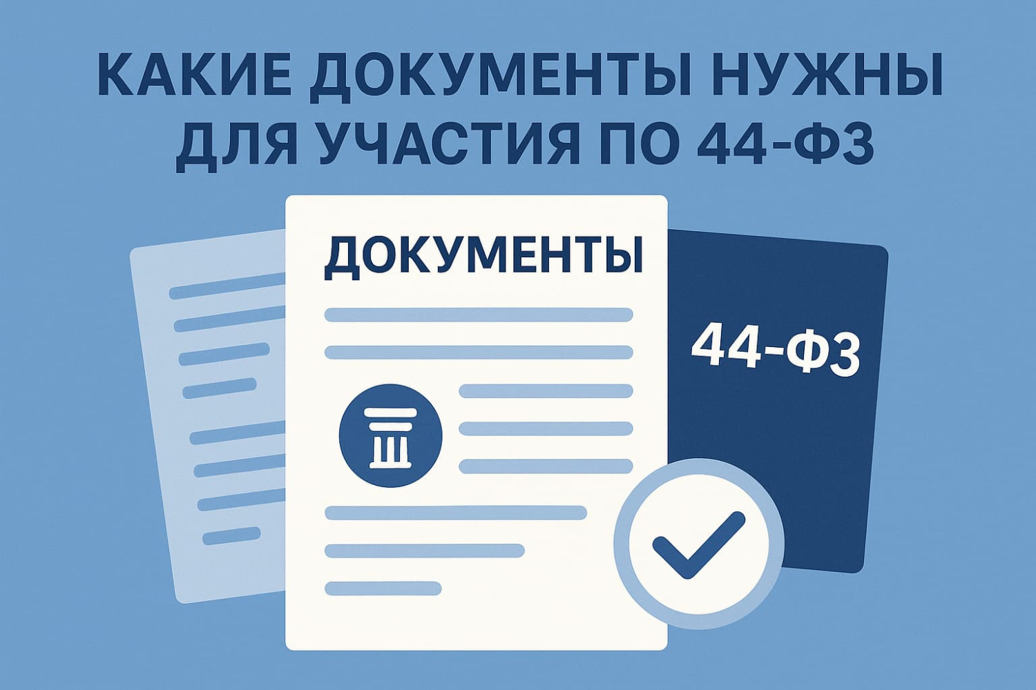 Какие документы нужны для участия по 44-ФЗ